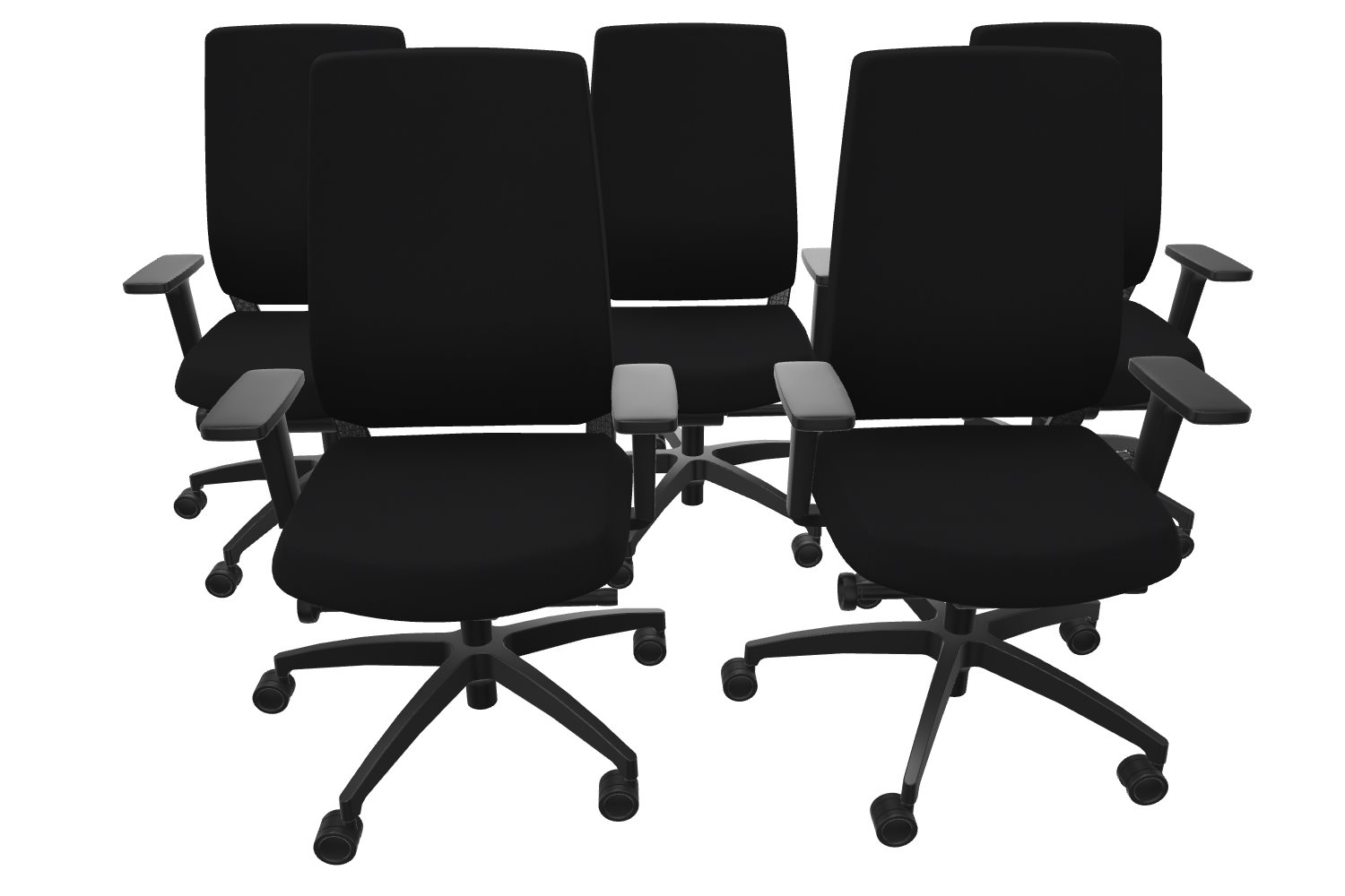 5x Drehstuhl ID ECO Lite