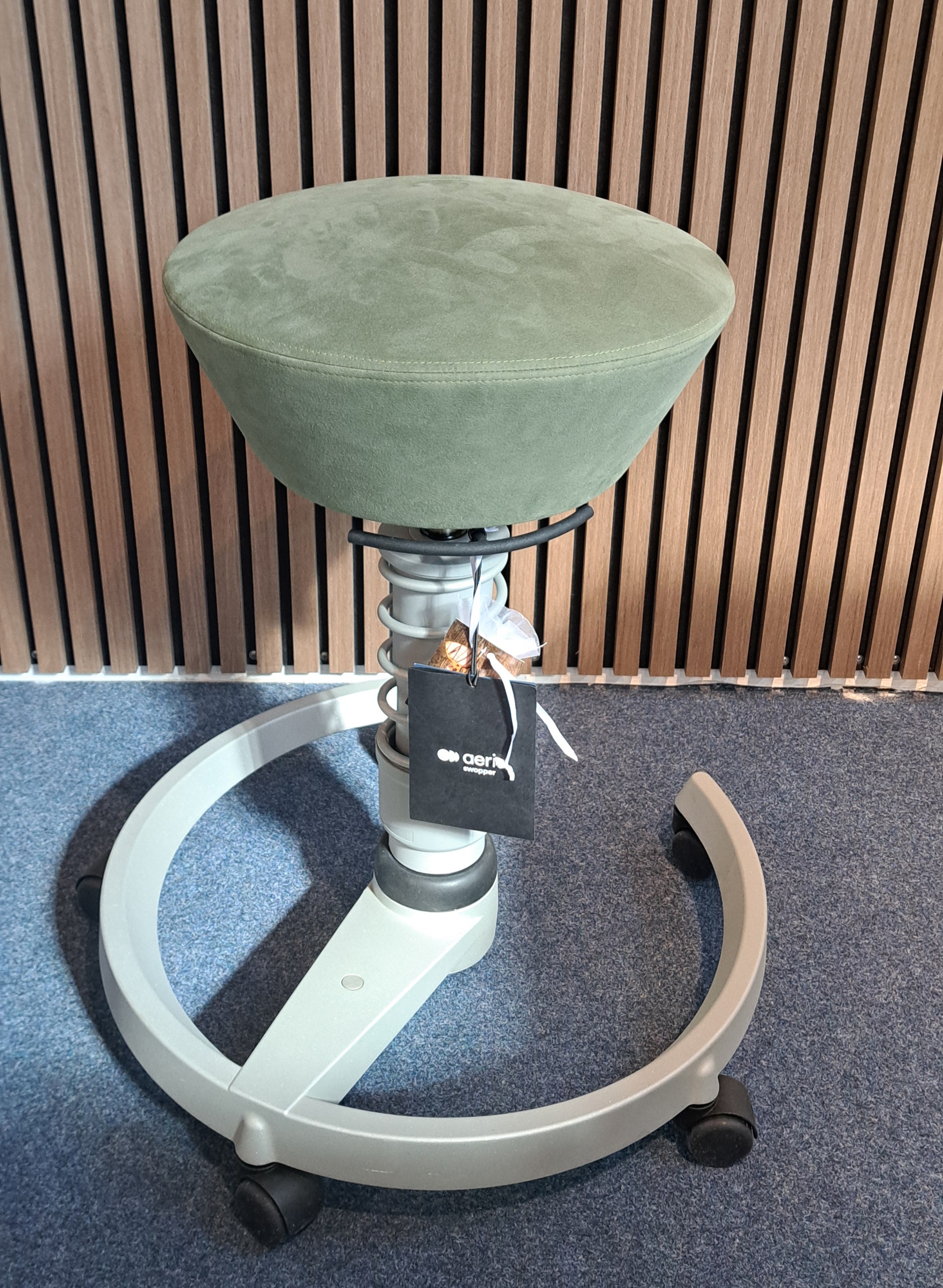 3D-Hocker Swopper grün