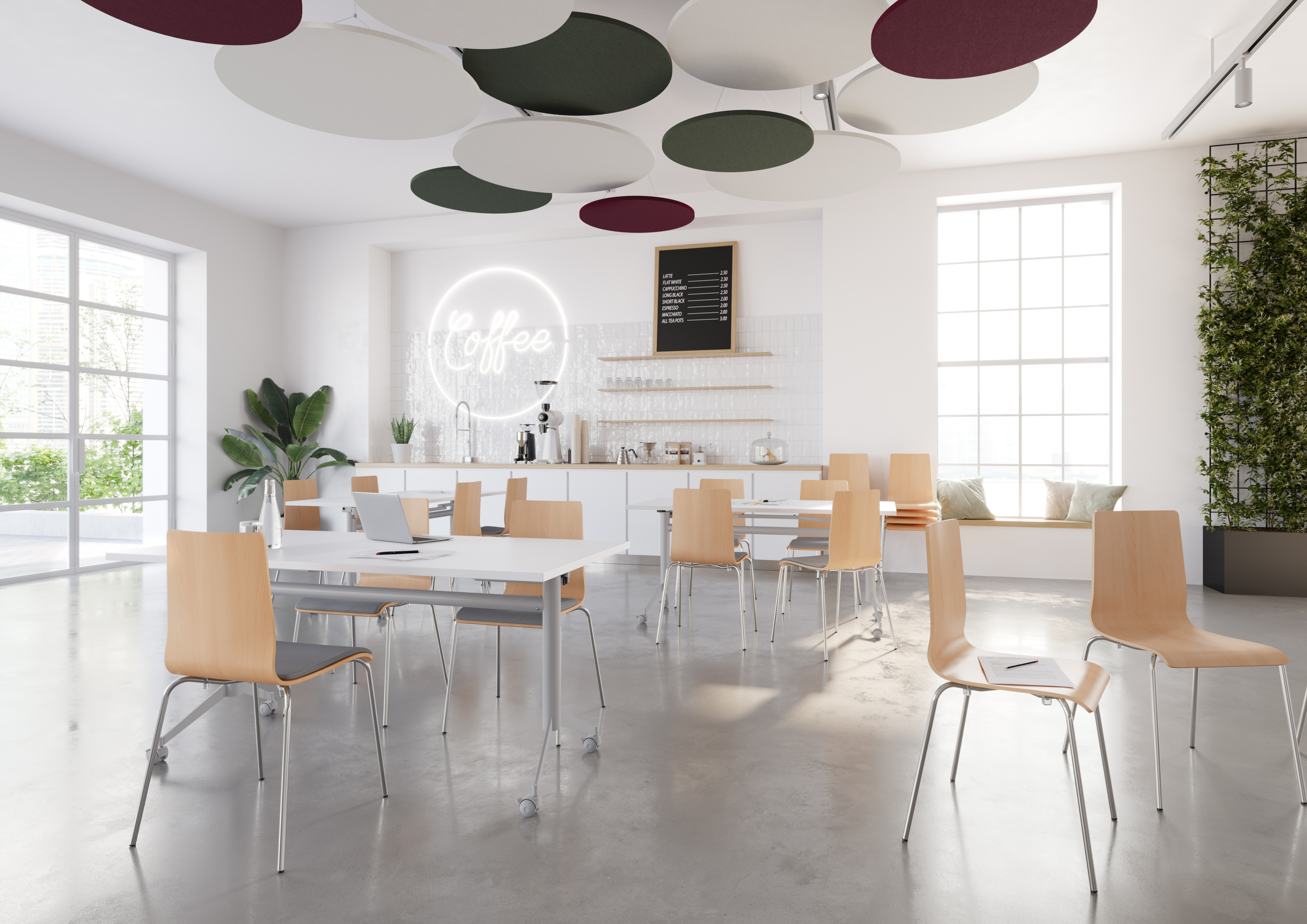 Monza Akustik Deckensegel