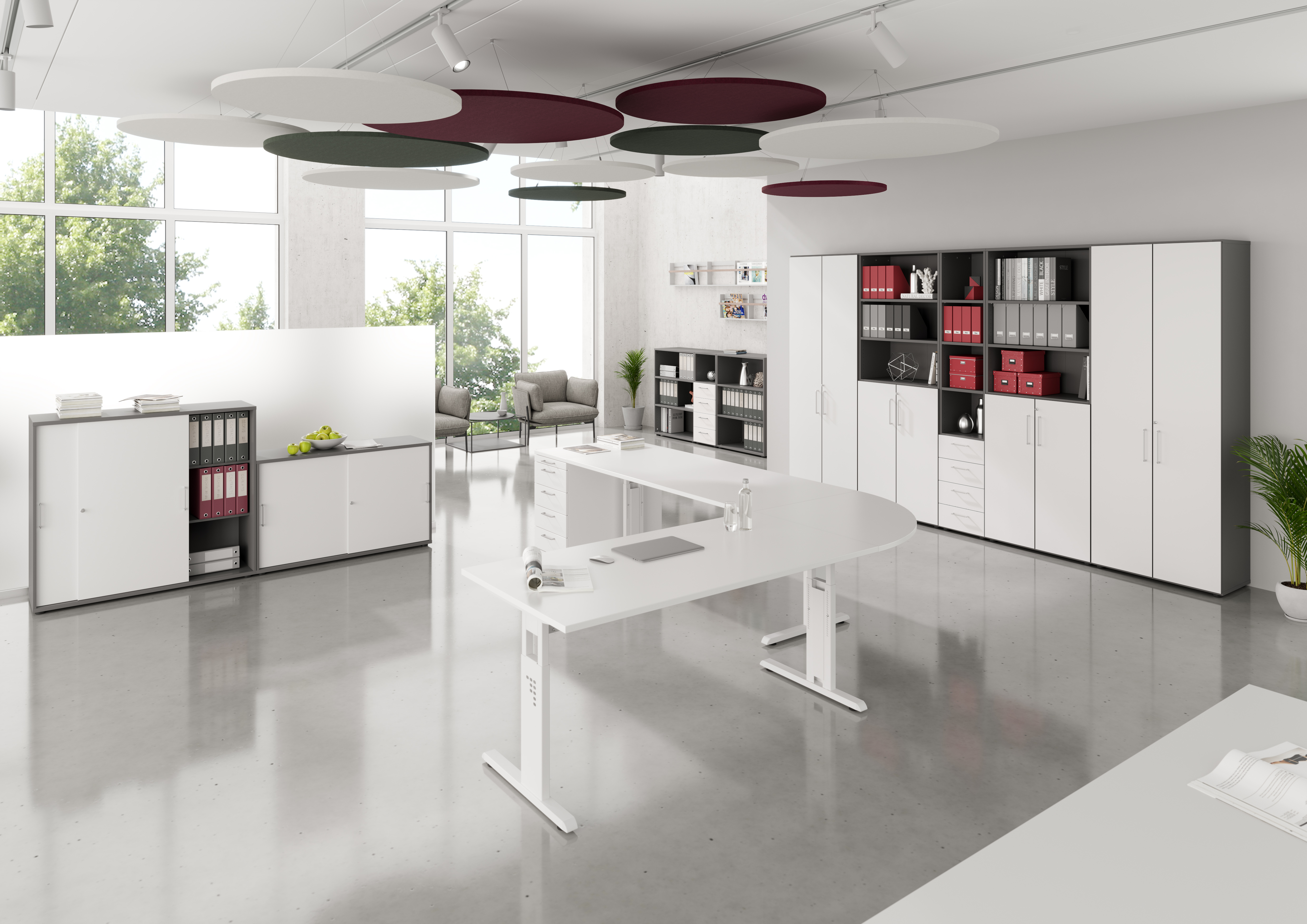 Monza Akustik Deckensegel