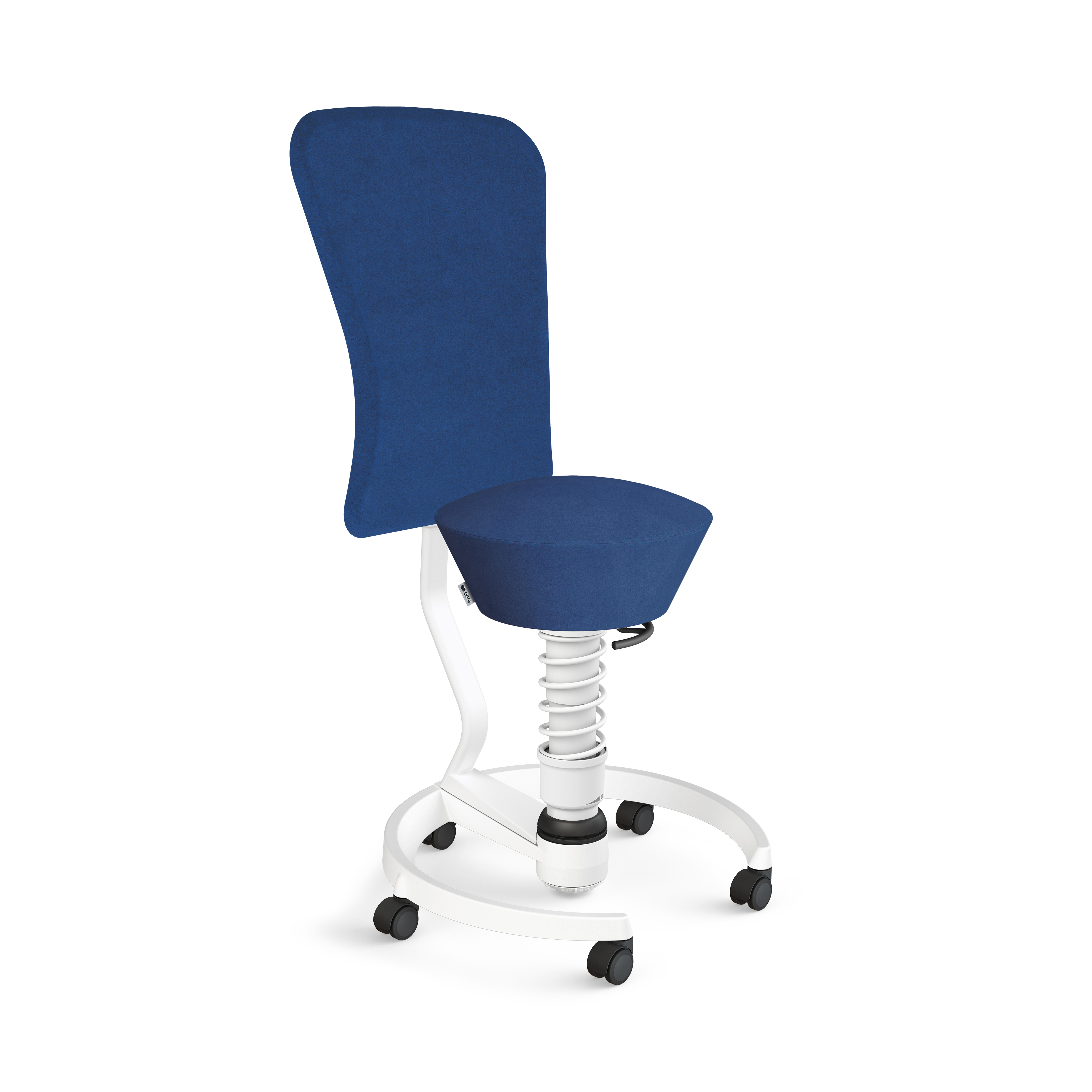 3-D-Hocker Swopper mit Rückenlehne